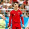 Ronaldo pendant le match Portugal-Uruguay