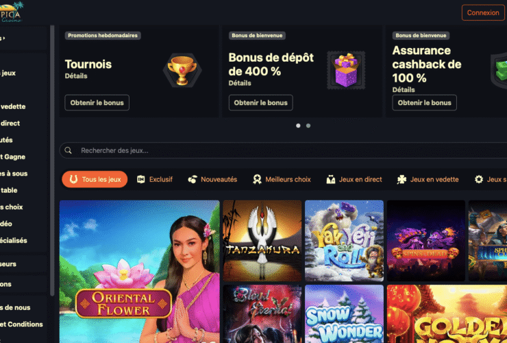 tropica casino game