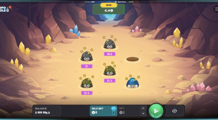 topo mole jeu casino