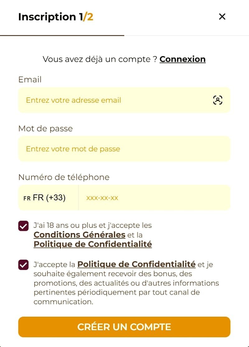 Captain Slots inscription et prise en main – Premier dépôt sur Captain Slots : méthodes disponibles et rapidité