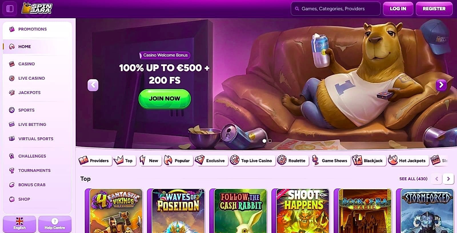 Spinbara programme de fidélité